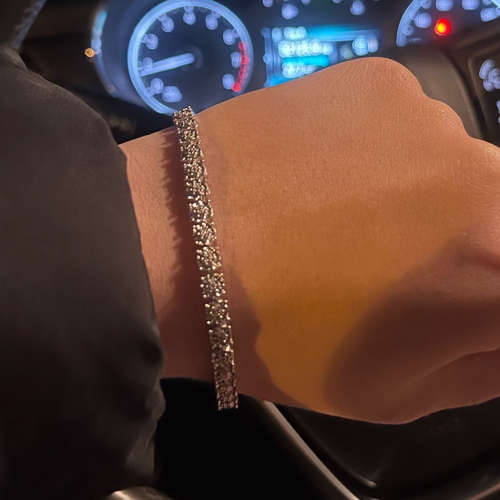 Sterling Silver Tennis Bracelet